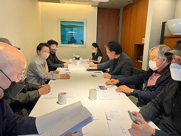 클릭하시면 슬라이드쇼 가 실행됩니다 2022년 제1차 정관개정위원회 회의가 개최되었다.|(사)한국디자인단체총연합회