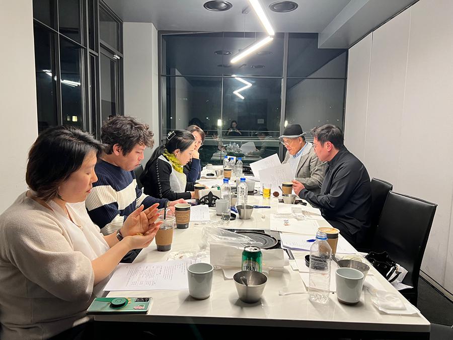 클릭하시면 슬라이드쇼 가 실행됩니다 2023년 제1차 회장단회의 개최|(사)한국디자인단체총연합회